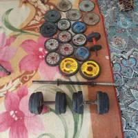 وزنه و دمبل میز پرس کیلویی 75