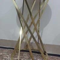 میز عسلی پایه طلایی