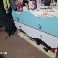 تخت و کمد کودک نوجوان برند آپادانا|تخت و سرویس خواب|کرمان, |دیوار