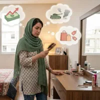 کار با گوشی درمنزل