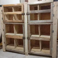 قفس چوبی پرنده