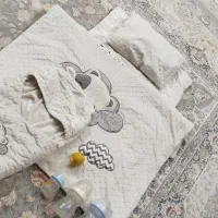 سرویس خواب نوزاد مخمل ترک