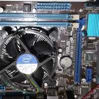 مادربرد h61 به همراه cpu i3 نسل دوم|قطعات و لوازم جانبی رایانه|تهران, امامزاده حسن(ع)|دیوار