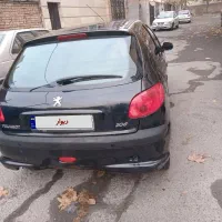 پژو مشکی ۲۰۶، مدل۹۵، شاسی سالم نقد واقساط|خودرو سواری و وانت|تهران, سردارجنگل|دیوار