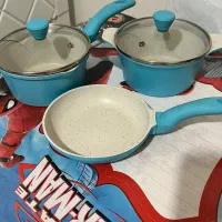 یک سرویس چدن و ظرف غذاخوری نوزاد