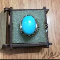 انگشتر فیروزه آبی آسمانی عجم نیشابور و پاک|جواهرات|تهران, ائمه اطهار|دیوار