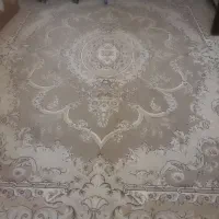 دو تخته فرش ۱۱متری زمینه روشن