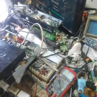 تعمیرات تلوزیون وگیرنده  نصب براکت ثابت ومتحرک