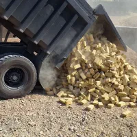 اجر گری واجر سفال وپوک و ماسه