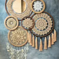 تابلو دیوارکوبهای ماندالا