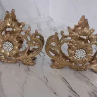 دو عدد آهوی برنز و جای دستمال|مجسمه، تندیس، ماکت|اهر, |دیوار