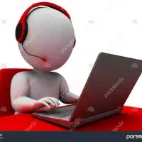خانم آشنا به کامپیوتر