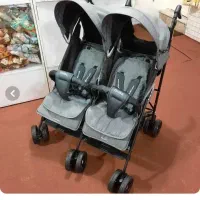 کالسکه دوقلو عصایی