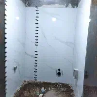 نصب کاشی اسلب پرسلان با چسپ