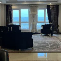 مبل نه نفره ی مشکی در حد نو