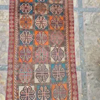 قالی پشمی قدیمی بسیار زیبا