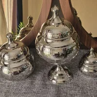 ظرف مسی دکوری/تزئینی ۳ تایی|ظروف سرو و پذیرایی|تهران, مولوی|دیوار