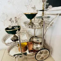 میز بار، کالسکه پذیرایی چرخ دار