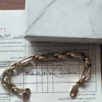 دستبند طلا بی اجرت و مالیا با فاکتو رسمی