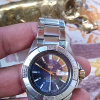 ساعت مچی آنتیک اتوماتیک سیکو 5 صفحه پرچمی پشت ای|ساعت|سرشیو, |دیوار