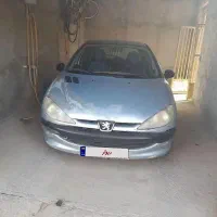 ۲۰۶ تمیز نقره آبی تیپ ۲ تمیز وسالم معاوضه۱۳۲ و۱۱۱|خودرو سواری و وانت|قوچان, |دیوار