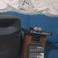 میکسر بهرینگر ۱۲۰۲ میکروفون بیسیم بانداکتیو|سیستم صوتی خانگی|اهواز, کوی صادقیه|دیوار