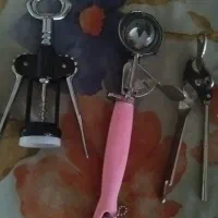 چوب پنبه درآر ،، اسکوپ بستنی ،، کنسرو باز کن
