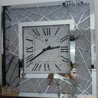 ساعت دیواری آینه ای بزرگ قطر ۶۰