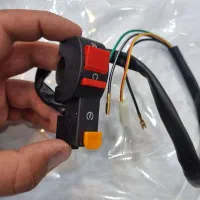 کلید قطع کن موتورسیکلت + استارت روی فرمان