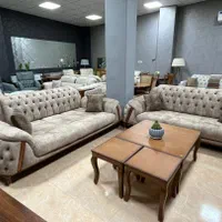 مبل ماندگار شرکتی مدل تارا ۸ نفره تختخواب شو