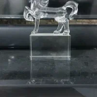 مجسمه دکوری اسب بلوری