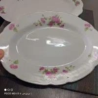 دیس گلسرخی یاماتسو ژاپن|کلکسیون اشیاء عتیقه|محمودآباد, |دیوار