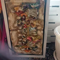 تابلو شام آخر|تابلو، نقاشی، عکس|رباط‌کریم, رباط‌کریم|دیوار