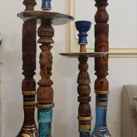 قلیان چوب سرخ و معمولی و کرنو