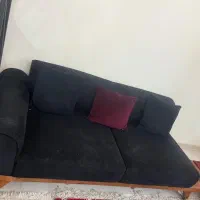 مبل راحتی مشکی تدی|مبلمان خانگی و میز عسلی|تهران, مروارید شهر|دیوار