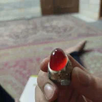 انگشتر عقیق گله قندی بفروش می رسد|جواهرات|میبد, |دیوار