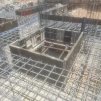 آرماتوربند و قالب بند اجرای اسکلت بتنی