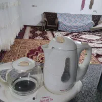 بخاری گازی و چای ساز