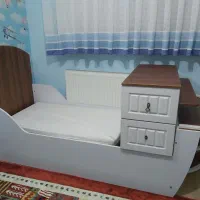 تخت کودک و نوجوان|تخت و سرویس خواب|گلبهار, شهر جدید گلبهار|دیوار