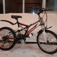 دوچرخه ۲۰ بچه گانه دنده ایی کمکدار تمیز