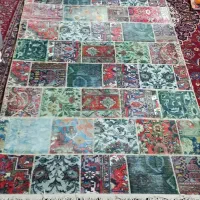فرش 4 متری طرح چهل تیکه