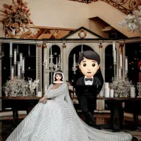 لباس عروس|لباس|رودهن, |دیوار