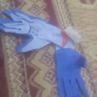 دو عدد چکمه وتعدادی دستکش سالم ونو‌تمیز|کیف، کفش، کمربند|شیراز, نیستان|دیوار