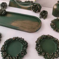 هفت سین سنگ پلیمری|صنایع دستی و سایر لوازم تزئینی|شیراز, کرونی(خاتونک)|دیوار