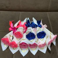 رز ربانی رز جاودان|گل مصنوعی|رشت, کوی طالقانی|دیوار