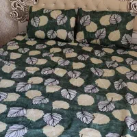 تخت خواب ۲نفره چوب گردو همراه خوشخواب