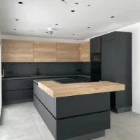 کابینت نئوکلاسیک مشکی اقساطی مدل i1032