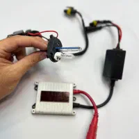 زنون یخی به همراه ترانس ( لامپ زرد به همراه حباب )