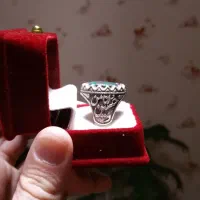 انگشتر نقره کمیاب قدیمی