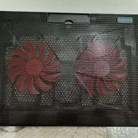 خنک کننده لپ تاپ گیمینگ مدل F5 دو فن کاملا نو|قطعات و لوازم جانبی رایانه|پیشوا, |دیوار